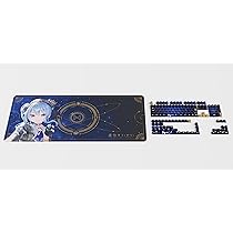 ホロライブ HYTE 星街すいせい キーキャップ マウスパッドセット 初回限定版 ホロライブ VTuber 星街すいせい コラボ キーキャップ＆マウス